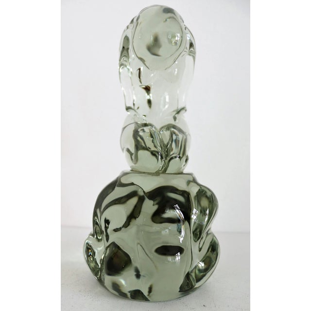 Murano Glass Sculpture of Bowed Woman by Pino Signoretto, Italy, 1980s For Sale - Image 6 of 18