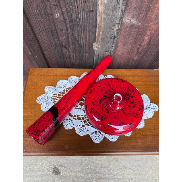 Vintage Murano Glass Vases, 1970s, Set of 2 For Sale - Image 15 of 18