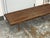 Wood Mid-Century Slatted Walnut Bench / Coffee Table For Sale - Image 7 of 12