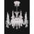Collection ballerina chandelier, metal and crystal, ncs 200/8 by jago dimensions: d 71 x h 55 cm. Materials: metal,...