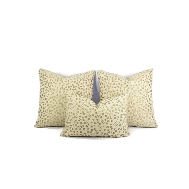 Lee Industries Nickels in the Color Taupe Lumbar Pillow Cover 13.5" X