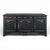 Rustic Sideboard with Black and Gilt Highlights For Sale