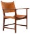 Danish Teak Armchair by Mogens Lassen for Thorald Madsen, 1950s For Sale