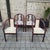 Art Deco Chairs Upholstered in Euphoria Cubista, Misia Paris, France, 1970s, Set of 4 For Sale - Image 14 of 18
