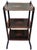 French 19th C French Inlaid 3 Tier Rosewood Ebony & Bronze Gallery Table Stand Etegere For Sale - Image 3 of 15