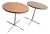 Pair of Bernhardt Round Side Tables For Sale