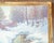 20th Century American Vermont Winter Landscape Painting by Thomas R. Curtin For Sale - Image 4 of 15