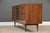 West Michigan Furniture Co. 1960s Refinished Walnut Arne Vodder Style 72” Dresser by West Michigan Furniture For Sale - Image 4 of 6