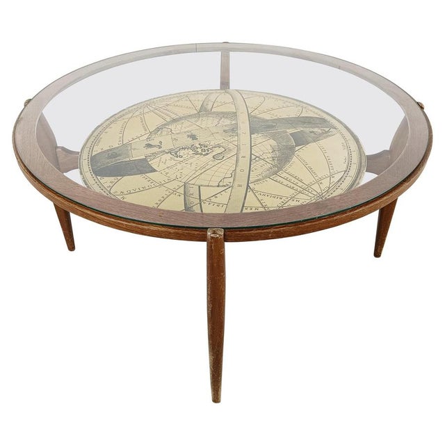 Mid-Century Italian Coffee Table, 1950s For Sale - Image 9 of 9