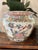 Ceramic Vintage Chinese Export Porcelain Fishbowl Jardiniere Mandarin Scene Chinoiserie Planter For Sale - Image 7 of 12