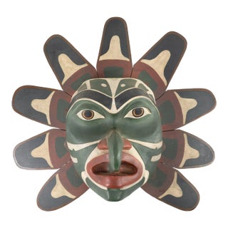 20th Century Northwest Coast Native American Style Wall Sculpture For Sale