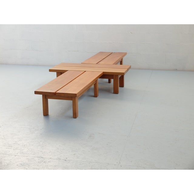 Nesting Tables in Elm, 1970s, Set of 3 For Sale - Image 12 of 14