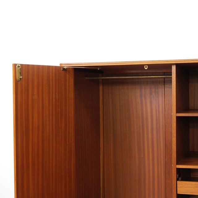 1960s Mid Century Armoire by A. Younger LTD For Sale - Image 5 of 11