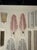 This listing features a pair of modern Murano glass leaf form sconces, frosted in a pink finish. The sconces are crafted...