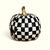 Mackenzie Childs New MacKenzie Childs Courtly Check Illuminated Halloween Jack O’lantern For Sale - Image 4 of 6