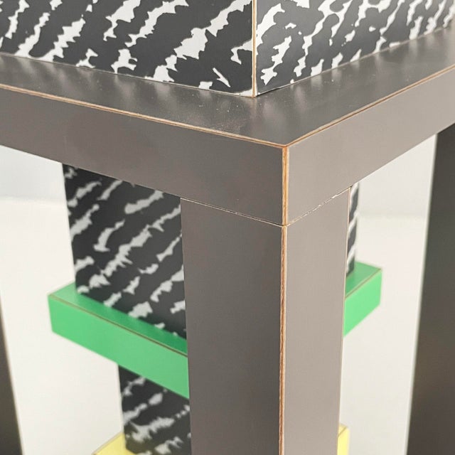Italian Modern Metropole Table Clock from George J. Sowden, 1982 For Sale - Image 11 of 18
