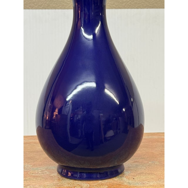 2010s Martino Interiors Pipa Form Glazed Ceramic Vase For Sale - Image 5 of 12