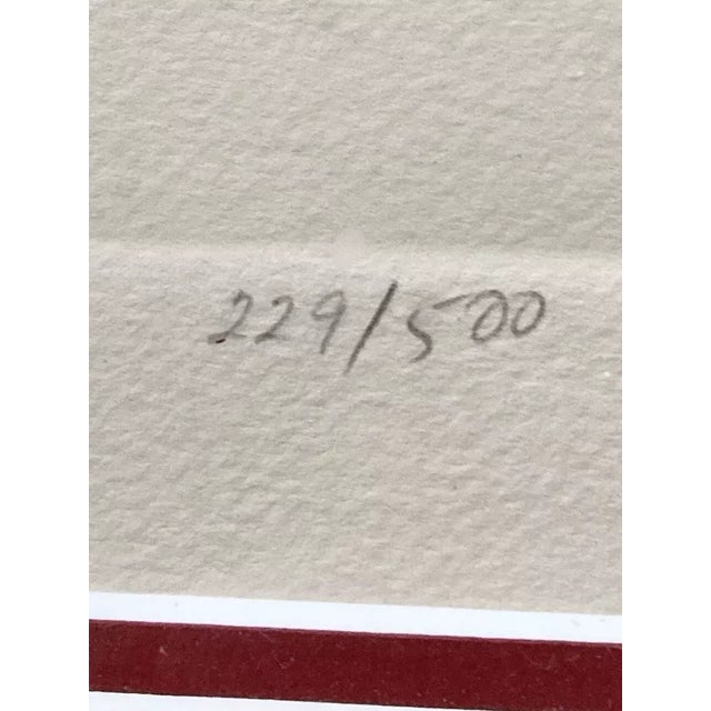 1970s 1970s B. Thornton Sansom “Navajo Christmas” Framed Signed & Numbered Litho Print For Sale - Image 5 of 12