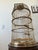 Art Deco Large Vintage Indian Brass Bird Cage For Sale - Image 3 of 6