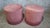 Napoleon III Lounge Chair and Poufs in Pink Velvet, 1800s, Set of 3 For Sale - Image 11 of 13