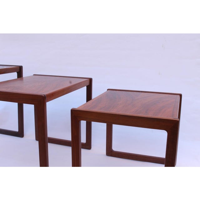 Wood Vintage Nesting Tables from Jason Møbler, Set of 3 For Sale - Image 7 of 18