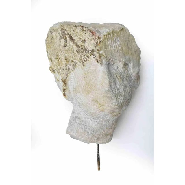 Sirio Pellegrini, Head Sculpture, 1960s, Stone For Sale - Image 6 of 6