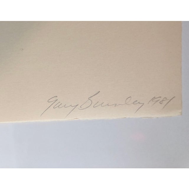 Untitled, 1981 (Stacked Signs Series) lithograph with Glosscote overprinting. Published by Holly Solomon Editions....