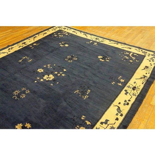 Early 20th Century Chinese Peking Carpet ( 9' x 11'4" - 275 x 345 ) For Sale In New York - Image 6 of 6