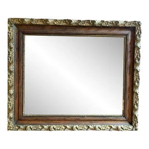 Antique Large Gold Gild Scroll Ornate Wooden Picture Frame 26 X 22 Inches
