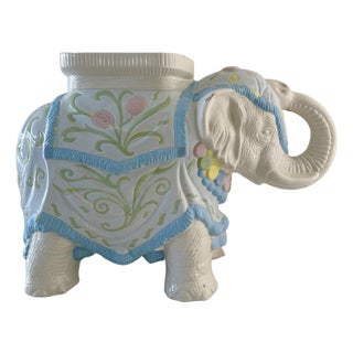 Elephant Garden Stool Side Table For Sale