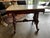 Wood Mid 19th Century Walnut Marble Top Heavy Base Parlor Table For Sale - Image 7 of 7