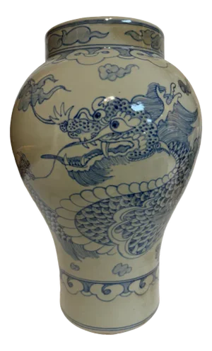 Large Dragon Vase, South Korea, 1970s
