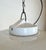 Industrial Grey Enamel Factory Pendant Lamp with Glass Cover, 1960s For Sale - Image 6 of 18