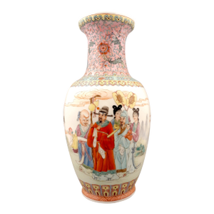 Chinese Porcelain Eight Immortals Haitangzun