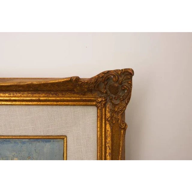 Impressionist Painting by French Artist Jacques Daufin For Sale - Image 4 of 6