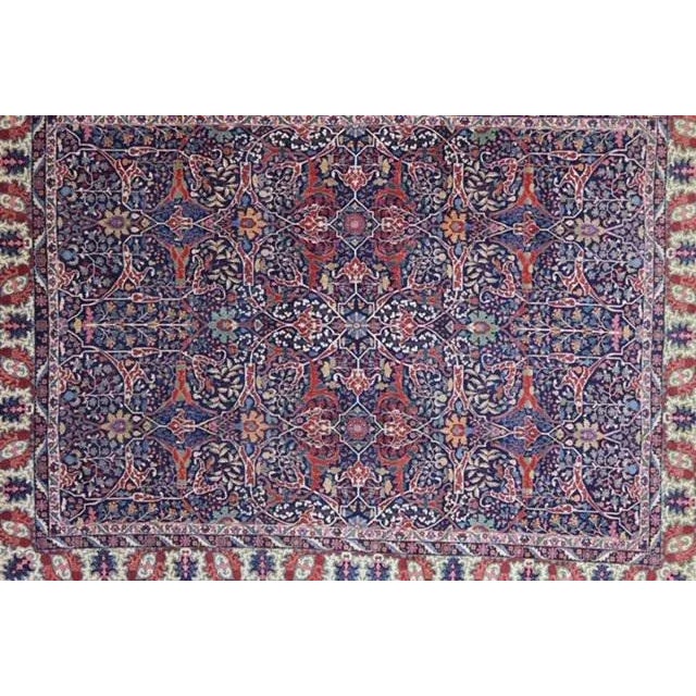 Persian 1920s Persian Kashan Palace Rug For Sale - Image 3 of 10
