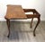 Baker Milling Road Burl Walnut Flip-Top Game Table For Sale - Image 9 of 12