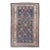 Blue Antique Caucasian Kuba Rug - 3'5" x 5' For Sale