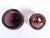 Small Contemporary Eggplant Purple Glass Vases - A Pair For Sale - Image 4 of 5