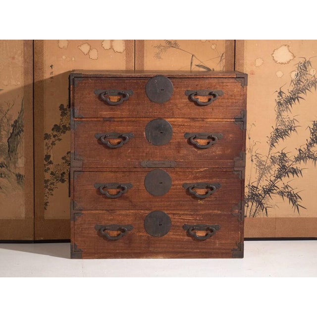 Antique Storage Chest of Drawers | Tansu Antique | Amaru For Sale - Image 12 of 13