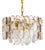 Murano Glass and Brass Palazzo Chandelier by Kalmar, Austria, 1970s For Sale