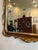 Mid-Century Italian Silver & Gold Gilt Carved Wood Mirror With Sculptural Drapery Motif For Sale - Image 10 of 15