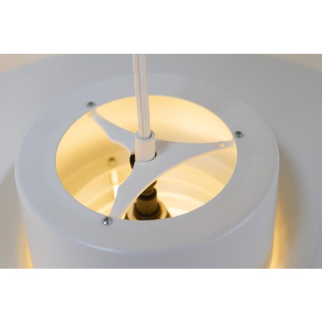 Vintage Scandinavian Modern Verona 485 Ceiling Pendants by Sven Middelboe for Lyfa, 1990s, Set of 2 For Sale - Image 12 of 17