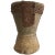 19th Century Small Wooden/Metal Mortar From Yemen/Saudi Border For Sale