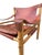 Vintage Sirocco Safari Chair in Patinated Cognac Leather and Oak by Arne Norell, Sweden, 1970s For Sale - Image 4 of 13