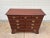 10-Drawer Georgian Style Banded Mahogany Chest of Drawers For Sale - Image 6 of 12