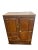 Antique Oak Ice Box with Three storage cabinets, Four Metal Shelves in working condition (just add ice block). 48" Tall X...