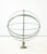 Metal Celadon Painted English Mid-20th Century Iron Armillary For Sale - Image 7 of 15