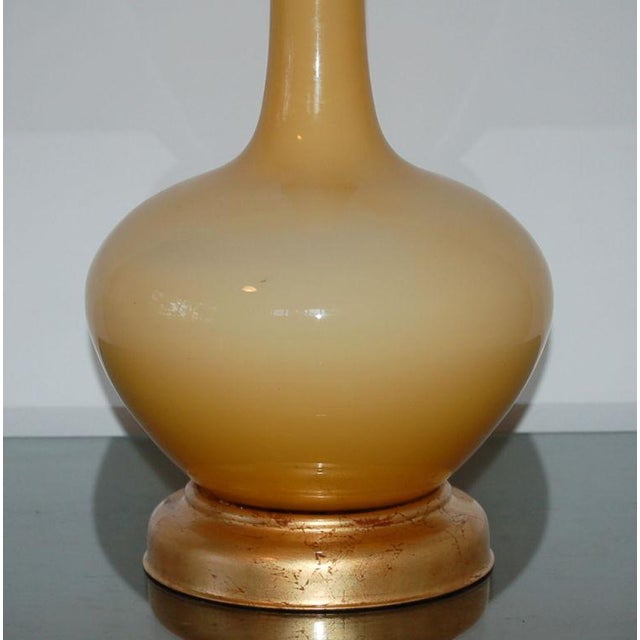 Archimede Seguso Marbro Swedish Glass Table Gold For Sale - Image 4 of 7