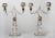French Glass Candelabra, Pair, Circa 1860 For Sale In Boston - Image 6 of 6